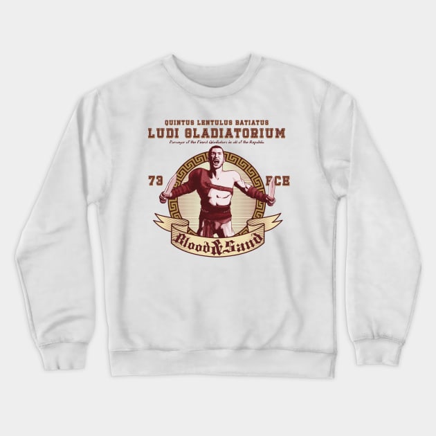 Ludi Gladiatorium Crewneck Sweatshirt by SimonBreeze